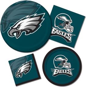 img 1 attached to Creative Converting Philadelphia Eagles Dinner