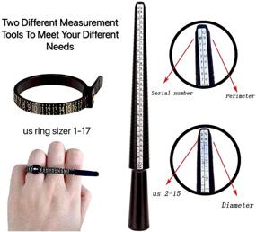 img 2 attached to Measuring Mandrel Jewelry Crystal Handmade