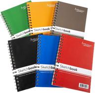 📚 artlicious 6 sketch books classroom pack - high-quality drawing pads for artists - 360 sheets - 5.5" x 8.5" - must-have sketchbooks with 720 pages total logo