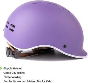 img 2 attached to 🚴 OnBros Adult Bike Helmet: Safety Certified Urban Commuter Helmet for Bicycle Skateboard Scooter Skating Roller Skates