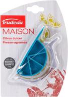 trudeau maison 05115077 citrus juicer blue logo