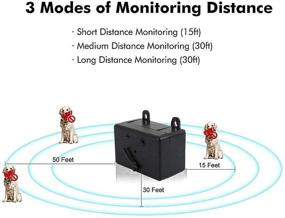 img 2 attached to 🐶 Upgrade Mini Sonic Anti-Bark Repellent: Effective 50 FT Range Ultrasound Silencer for Dogs - Anti Barking Control Device with Enhanced Bark Deterrent, Training Control, and Security for Dogs