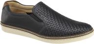 👟 johnston murphy mcguffey casual slip-on sneakers men's shoes logo