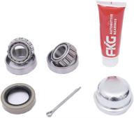 🚚 enhance trailer performance with fkg trailer bearing kit for 3/4 inch straight spindle logo