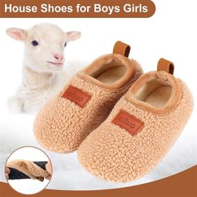 img 2 attached to 👞 Versatile Non-Slip Boys' Slippers: Ideal for Indoor and Outdoor Use