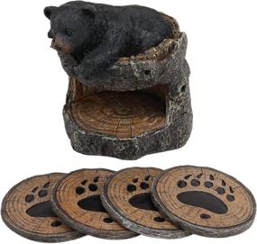 img 2 attached to Подставки Ebros Gift Woodlands Display Coasters