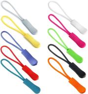 🎒 20-piece set of zicome colorful zipper pulls for backpacks, luggage, and jackets for enhanced seo logo