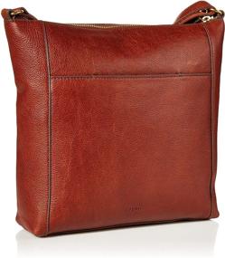 img 3 attached to Fossil Womens Leather Crossbody Handbag