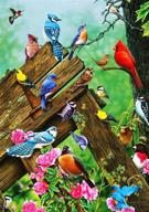 🖼️ full drill 5d diamond painting kits for adults and kids - birds flowers rhinestone pasted animals diy embroidery paintings - cross stitch arts crafts for home wall decor - birds theme (12x16inch) logo