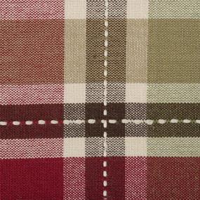 img 3 attached to 🏞️ DII CBBB01335 Cotton Table Runner for Various Occasions, Homespun Plaid, 13"x72", 1 Unit