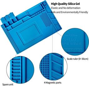 img 2 attached to TIMESETL Heat Resistant Silicone Soldering Insulation