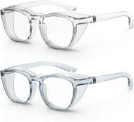 👓 transparent ahq protection eyeglasses - enhanced protective eyewear logo