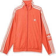 adidas originals ladies' lock up track top jacket логотип