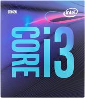 💻 intel core i3-9100 desktop processor: fast 4-core performance, up to 4.2 ghz, lga1151 300 series, 65w power логотип