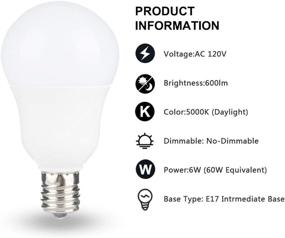 img 2 attached to 💡 Dimmable Chandelier Lighting With Equivalent Daylight