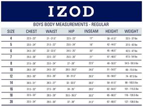 img 1 attached to 👖 IZOD Bi Stretch Front Dress Black Boys' Pants - The Perfect Fit for Stylish Comfort