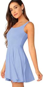 img 1 attached to 👗 Women's Clothing and Dresses: Sleeveless Bodycon Dress with Zipper - Romwe