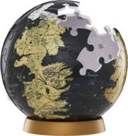 🌍 4d cityscape thrones earth globe puzzle logo