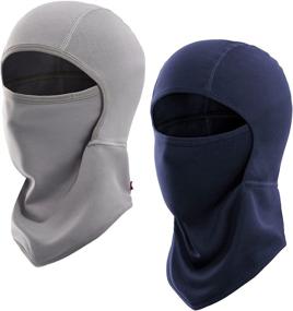 img 4 attached to Children's Winter Ski Mask - Windproof Balaclava for Toddlers, Boys, and Girls - Ideal for Skiing, Snowboarding, Cycling, and Outdoor Activities