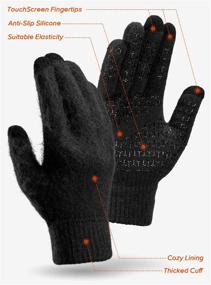 img 3 attached to Gloves TRENDOUX Texting Running Driving Men's Accessories