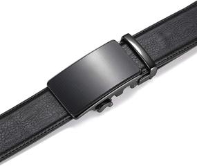 img 1 attached to 👔 Genuine Leather Men's Accessories: CIEORA Ratchet Automatic Belt