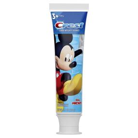 img 3 attached to Crest Kid's Cavity Protection Toothpaste: Disney Junior Mickey Mouse, Strawberry Flavor, Ages 3+, 4.2 oz (Pack of 6)