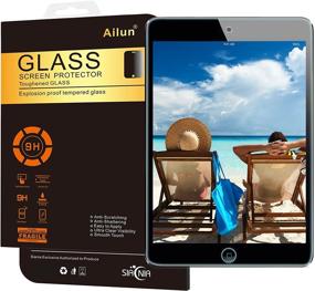 img 3 attached to 2Pack Ailun Tempered Glass Screen Protector for iPad Mini 4 & iPad Mini 5 (2019) - Ultra Clear, Anti-Scratches, 2.5D Edge, Case Friendly