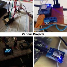 img 1 attached to 🔌 6 штук D1 Mini NodeMcu Lua 4M байт WiFi развивающая плата - совместимая с Ar-duino WeMos D1 Mini - ESP8266 ESP-12F - надежный WLAN модуль для интернет-проектов