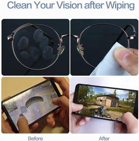 img 1 attached to Glasses and Electronics Screen Lens Cleaning Wipes - 250 Count Pre-Moistened Quick Dry, Individually Wrapped with Carrying Box, Suitable for All Types of Glasses and Electronics Screens