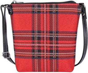 img 4 attached to 👜 Royal Stewart Tartan Plaid Signare Tapestry Small Crossbody Bag Sling Bag for Women (SLING-RSTT)