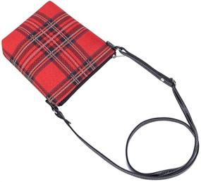 img 1 attached to 👜 Royal Stewart Tartan Plaid Signare Tapestry Small Crossbody Bag Sling Bag for Women (SLING-RSTT)