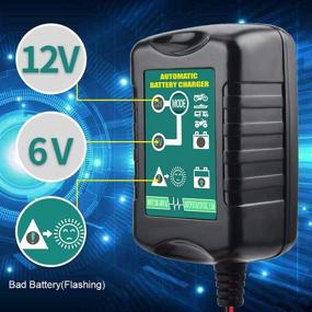 img 3 attached to Автоматический устройство для поддержания заряда аккумулятора автомобиля и мотоцикла Vemote.