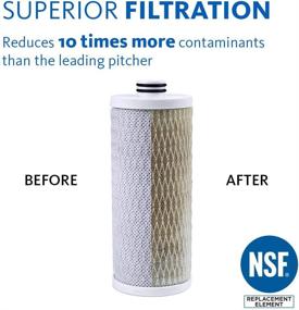 img 3 attached to Aquasana Brushed 3 Stage Filter System: Superior Water Filtration for a Cleaner, Safer Home