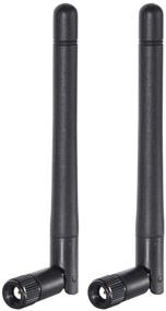 img 4 attached to Bingfu Dual Band WiFi Antenna (2-Pack) for Ultimate Wireless Performance