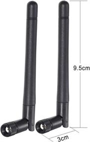 img 3 attached to Bingfu Dual Band WiFi Antenna (2-Pack) for Ultimate Wireless Performance