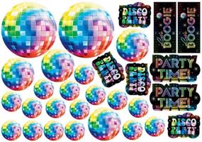 img 1 attached to 🎉 Retro 70's Party Cutout Kit