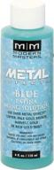 enhanced aging solution: modern masters pa902-04 blue patina, 4-ounce logo