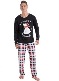 img 3 attached to 🎄 Cozy and Festive: MyFav Matching Christmas Pajamas Sleepwear for the Whole Family!
