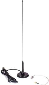 img 4 attached to Enhanced Mobile Radio Antenna LT-UT72 19 Inch, VHF/UHF (144/430Mhz) with Super Loading Coil, Magnetic Mount, PL-259, and SMA-f Connectors