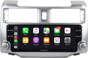 img 4 attached to 🚗 Dasaita 10.25'' Android 10 Head Unit for Toyota 4Runner 2014-2019: The Ultimate Wireless Carplay Bluetooth Radio GPS Navigation Multimedia Player with Android Auto, 4G, 64G PX6 DSP
