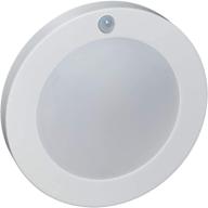 💡 lit-path led motion sensor flush mount ceiling lighting fixture - closet light with motion sensor - 9.5w (equivalent to 60w) - 650 lumens - 6.2 inch dia. (5000k-daylight white, 1-pack) логотип
