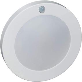 img 4 attached to 💡 LIT-PaTH LED Motion Sensor Flush Mount Ceiling Lighting Fixture - Closet Light with Motion Sensor - 9.5W (Equivalent to 60W) - 650 Lumens - 6.2 Inch Dia. (5000K-Daylight White, 1-Pack)