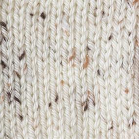 img 1 attached to Caron Simply Soft Tweeds Yarn 5 oz - Off White - Medium Weight - Best Buy Online