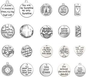 img 4 attached to TSJ Inspirational Pendants Engraved Handmade