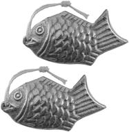 🐟 lisol iron fish 2 pack - natural iron source for food, water enrichment, vegan-friendly alternative for iron supplements, ideal for athletes & expecting mothers (#01 iron fish) logo