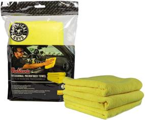 img 1 attached to Yellow Chemical Guys Workhorse Professional Microfiber Towel