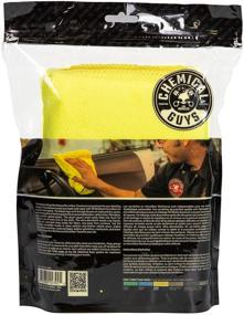 img 2 attached to Yellow Chemical Guys Workhorse Professional Microfiber Towel