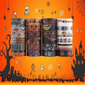 img 1 attached to Halloween Washi Tape Set Decorative