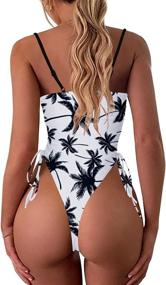 img 3 attached to Ioiom Womens Removable Cheeky Swimsuit Women's Clothing in Swimsuits & Cover Ups