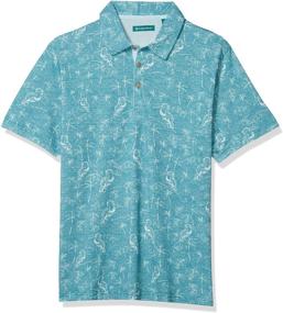 img 3 attached to 🐦 Cubavera Toucan Print Pepper Men's Shirts